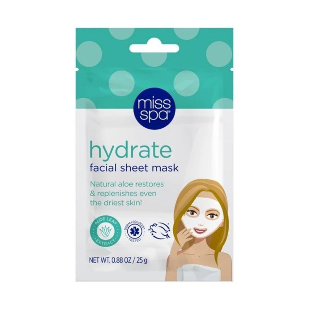 NWT Miss Spa Hydrate Facial Sheet Mask